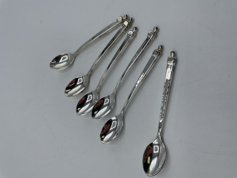 Set de 6 cuillères à café vintage – Image 4