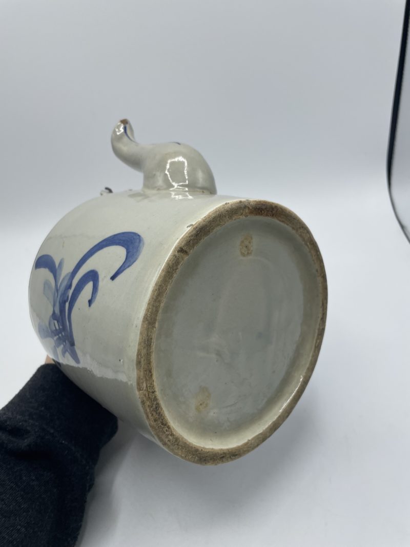 Grande théière en céramique japonaise vintage – Image 3