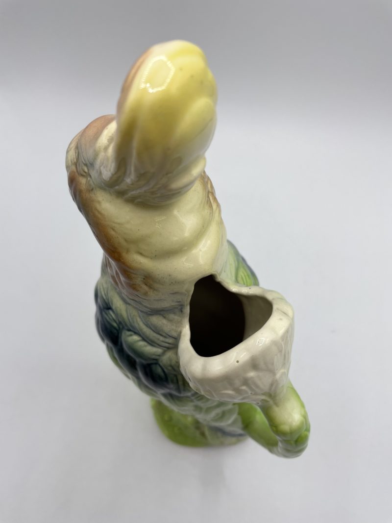 Grand vase cacatoès en céramique – Image 5
