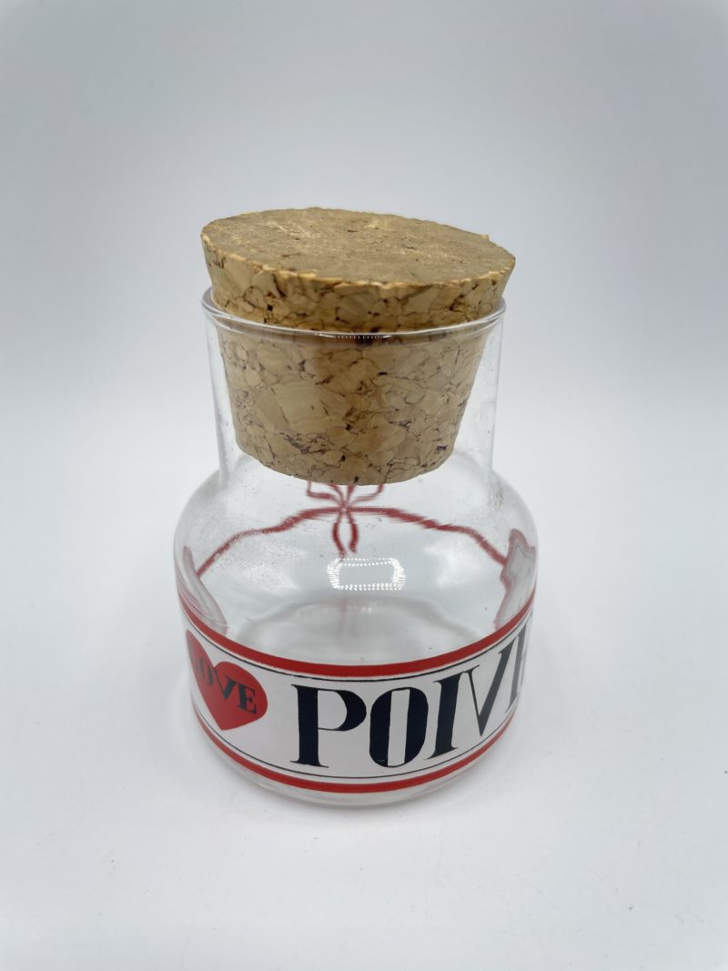 poivrier pop vintage verre i love poivre