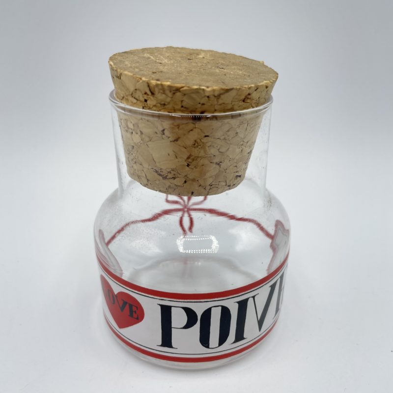 poivrier pop vintage verre i love poivre