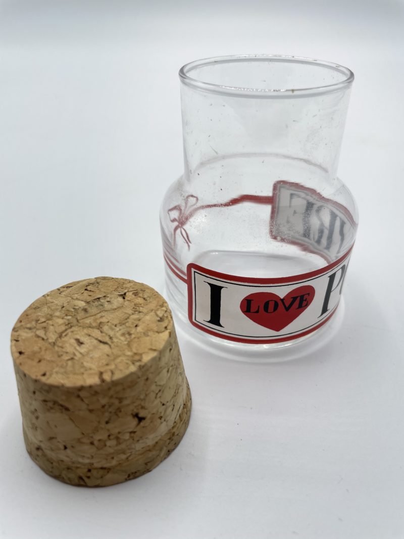 Poivrier pop vintage en verre – Image 3