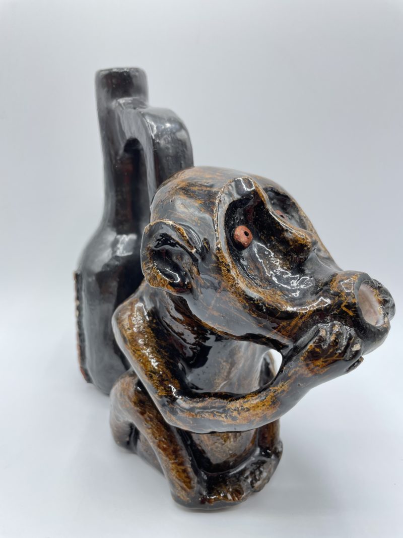 Carafe singe en céramique – Image 2