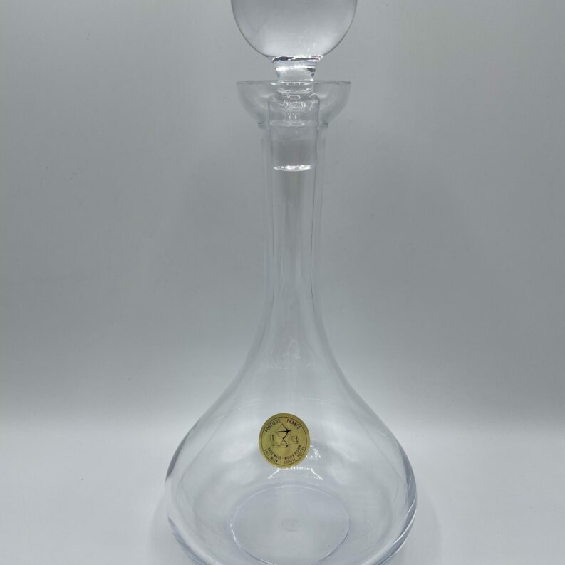 carafe cristal portieux vintage vaisselle