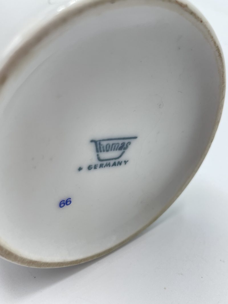 Théière en faïence funk orange années 70 – Image 4