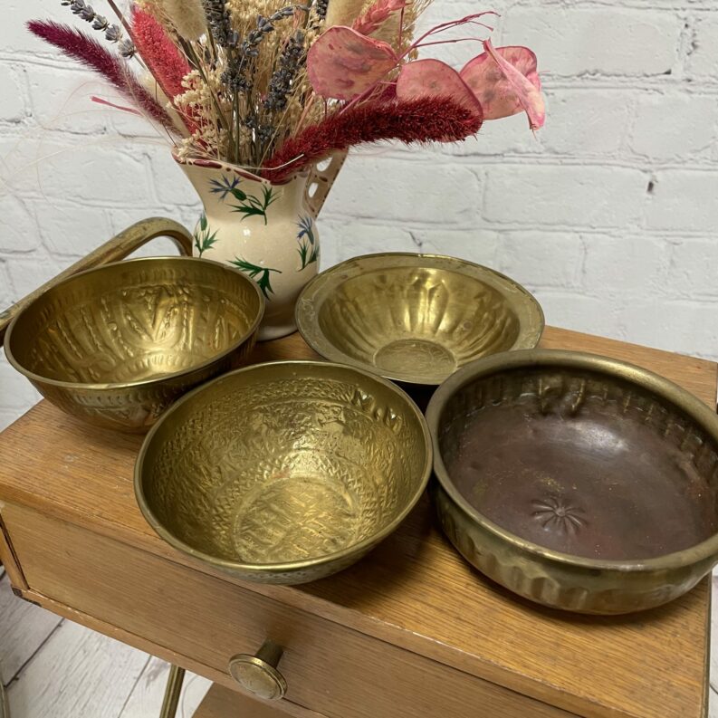 boli coupelle laiton vintage maroc marocain oriental