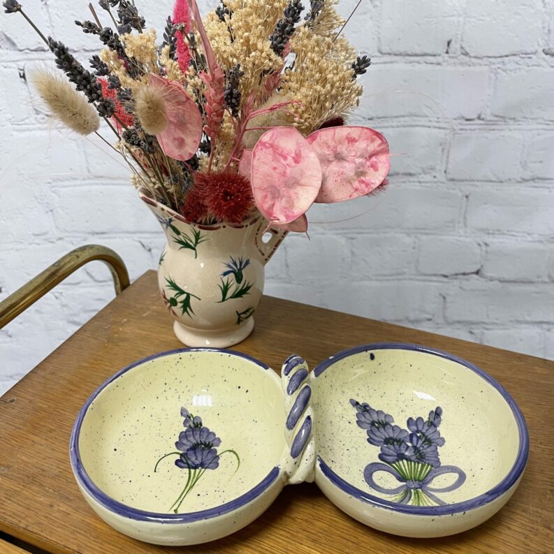 bol ramequin cermaique valauris provence lavande aperitif