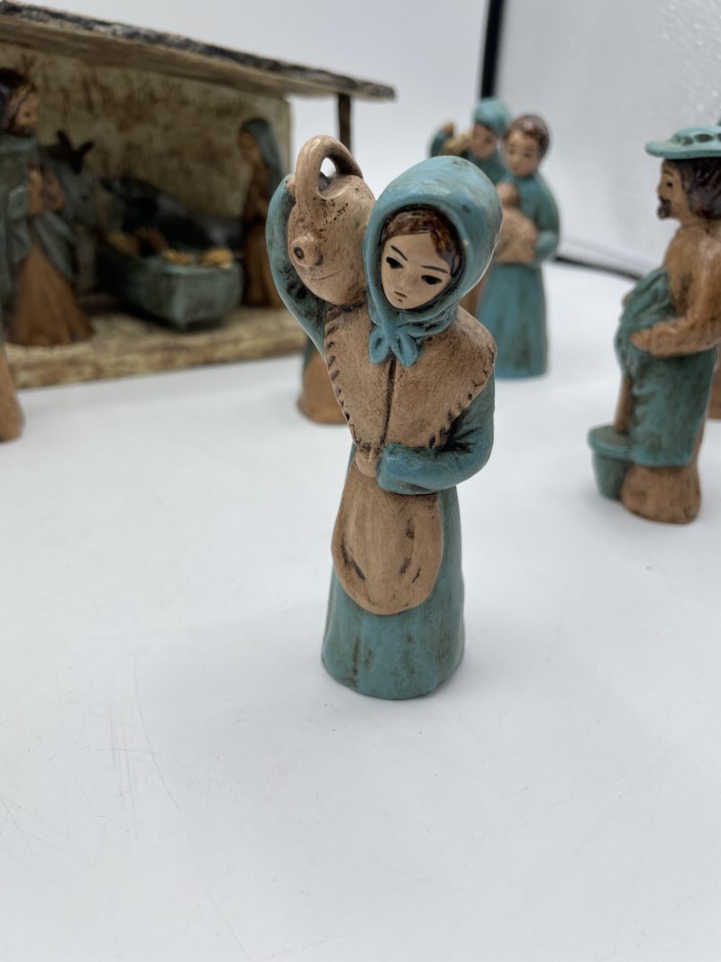 Crèche noël complète santons Provence Grataloup 22 pièces – Image 21