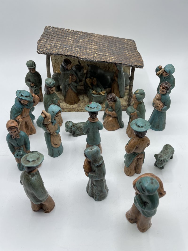 Crèche noël complète santons Provence Grataloup 22 pièces – Image 16