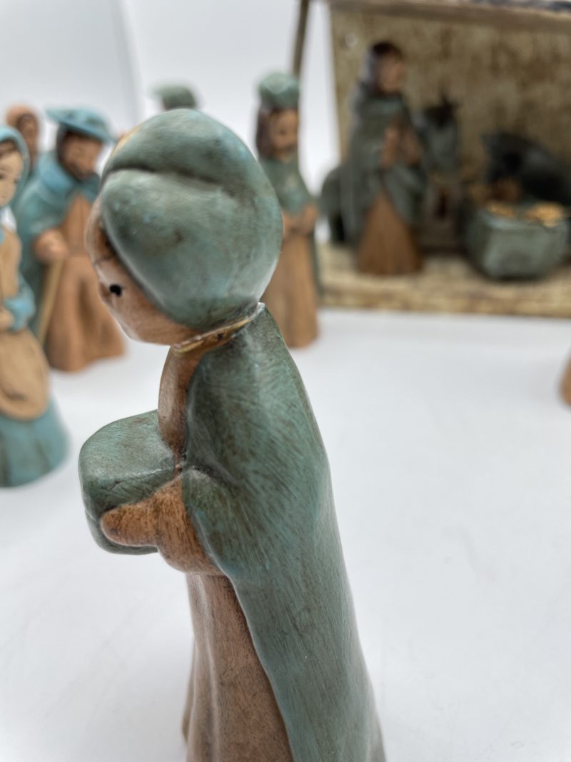 Crèche noël complète santons Provence Grataloup 22 pièces – Image 18