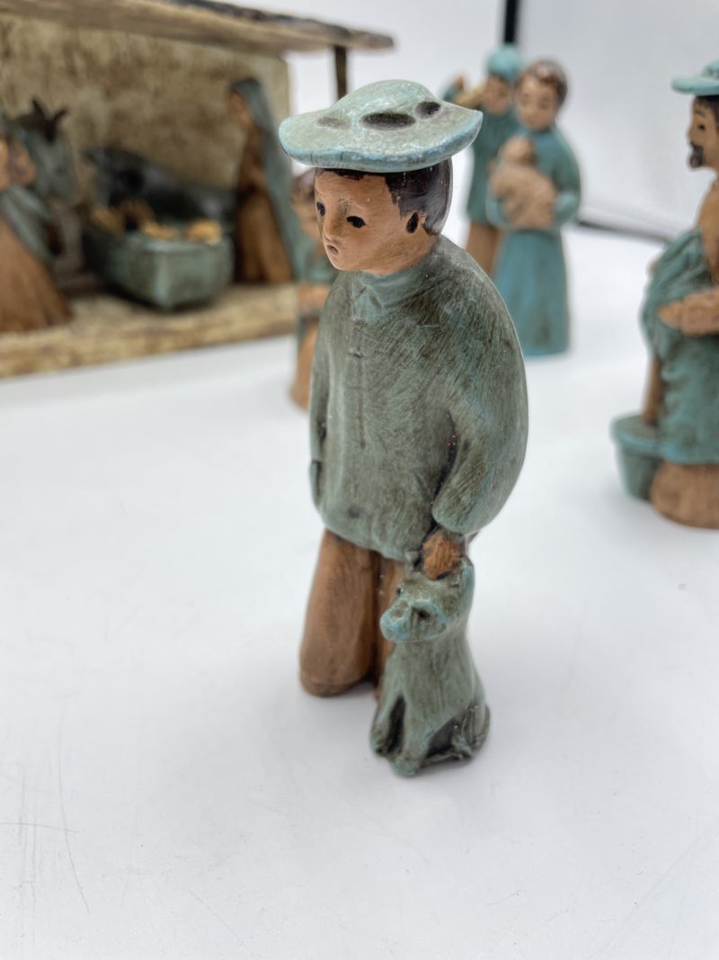 Crèche noël complète santons Provence Grataloup 22 pièces – Image 15