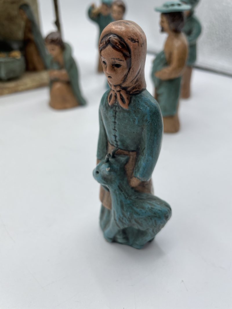 Crèche noël complète santons Provence Grataloup 22 pièces – Image 13