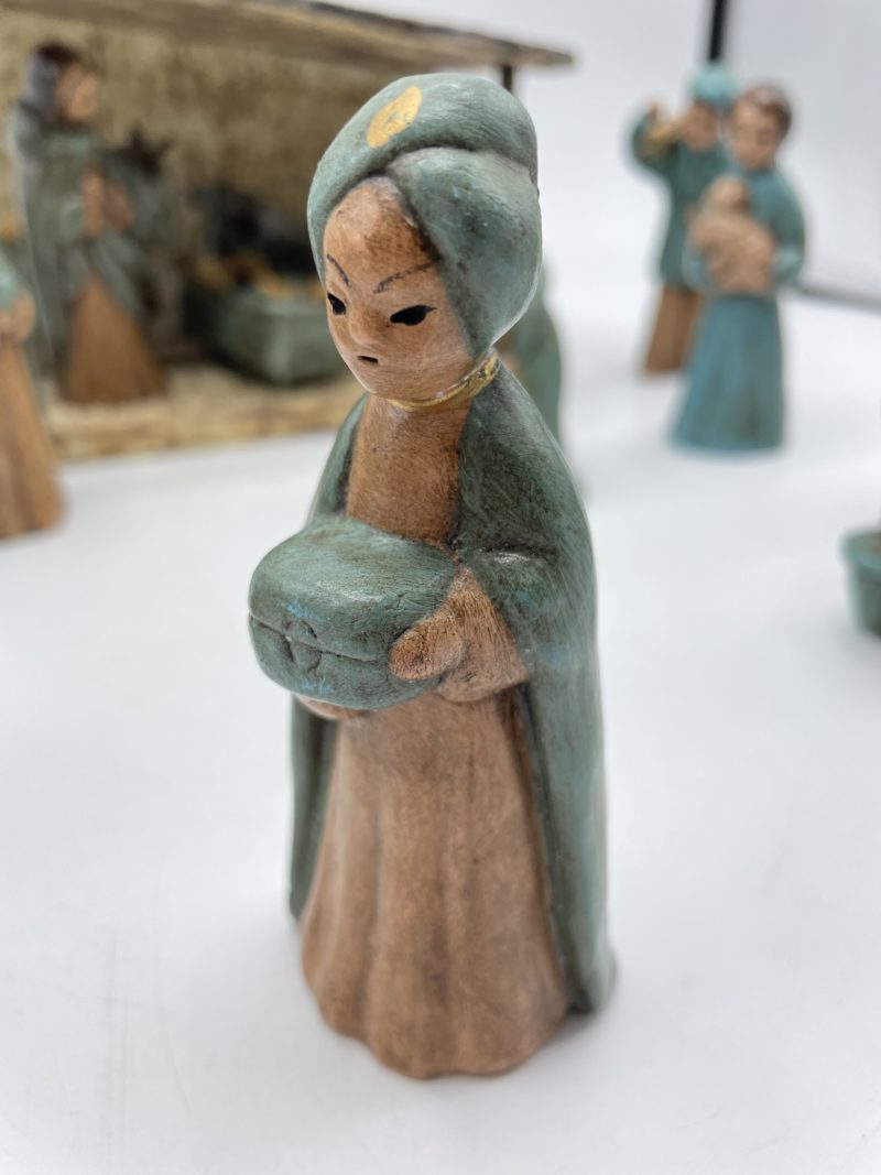 Crèche noël complète santons Provence Grataloup 22 pièces – Image 10