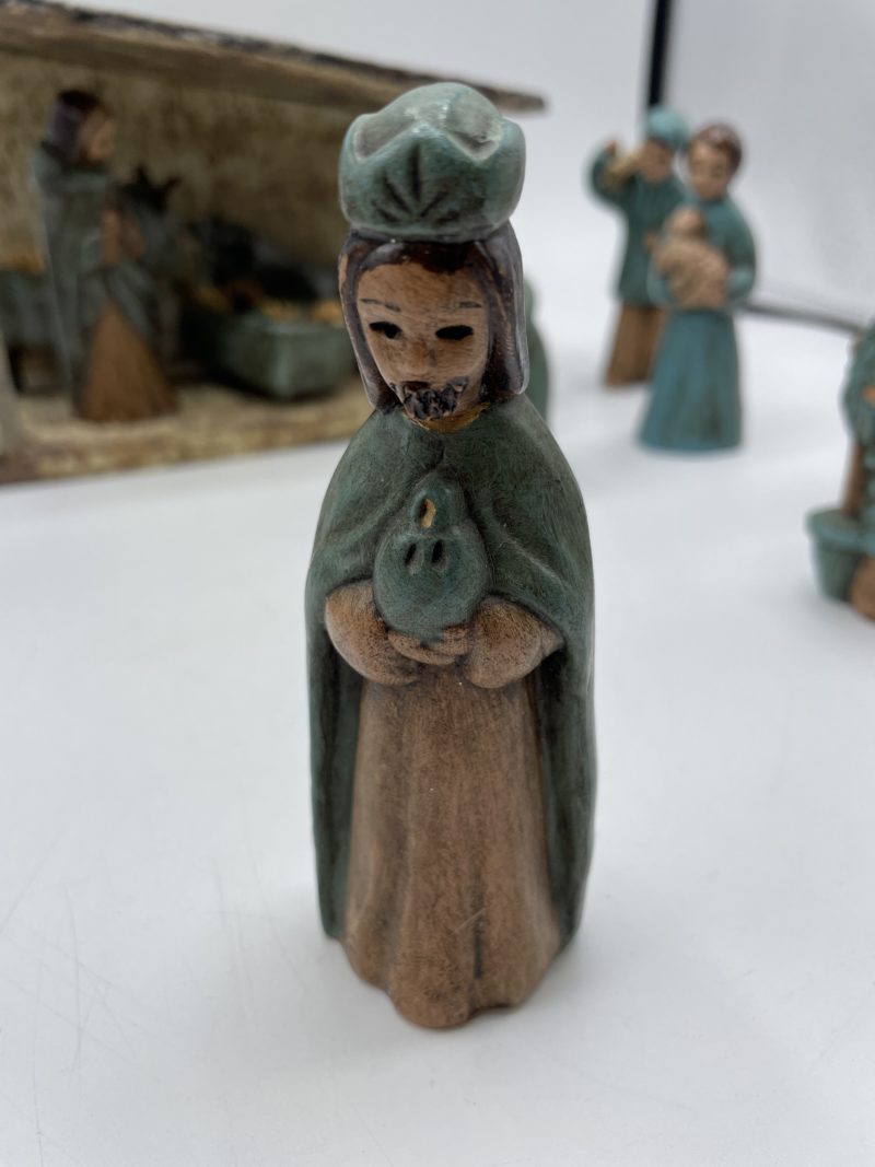 Crèche noël complète santons Provence Grataloup 22 pièces – Image 28
