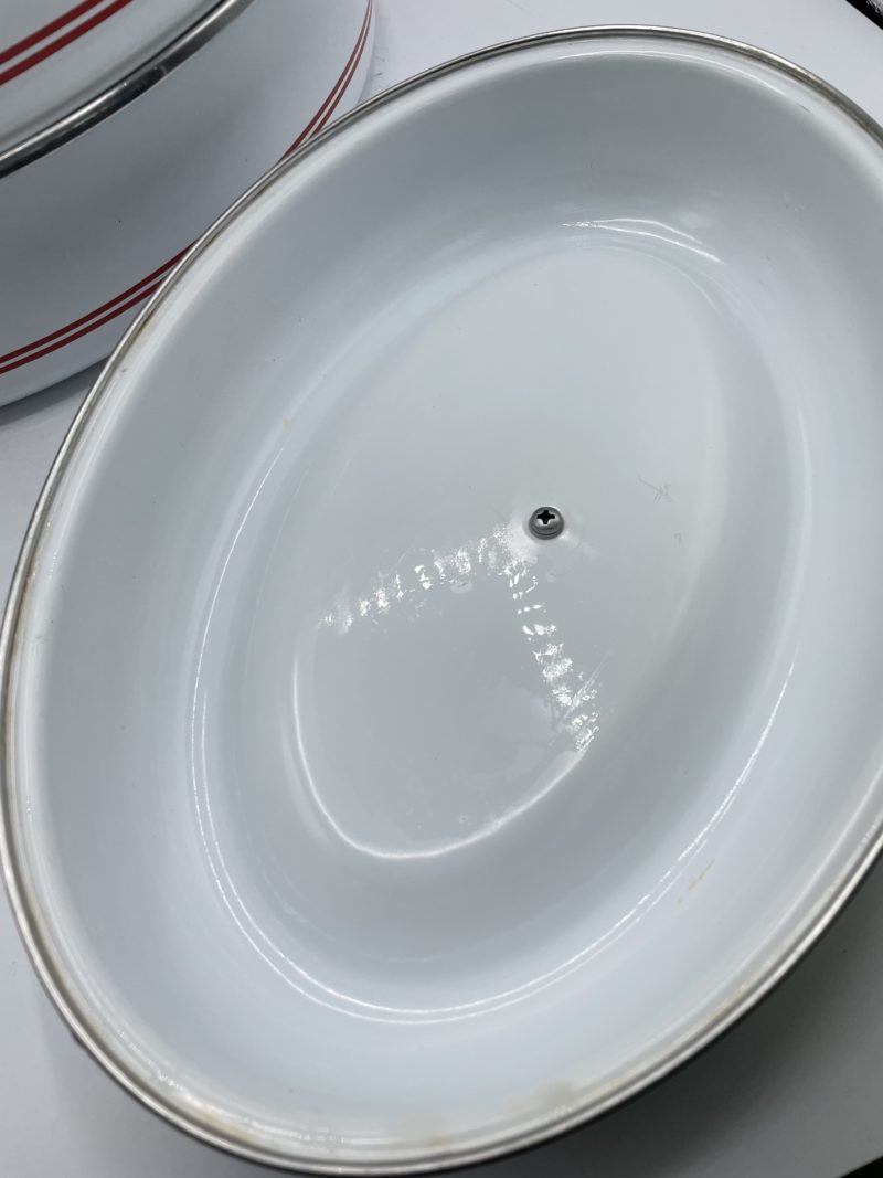 Le Cuisine vapeur Tournus vintage metal émaillé – Image 10