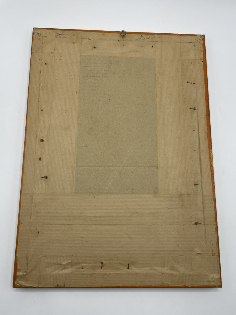 Tableau lithographie Le Hachis d'Oignons vintage Duc de Choiseul – Image 3