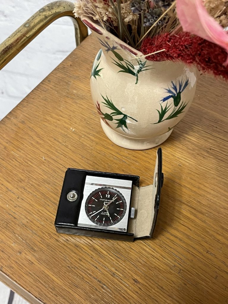 6 Pièces Alarme Horloge Voyage Horloge Grand Nombre Horloge Numérique