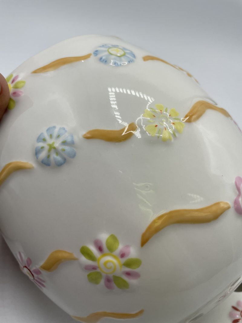 Pique-fleur vintage en faïence Villeroy & Boch – Image 4