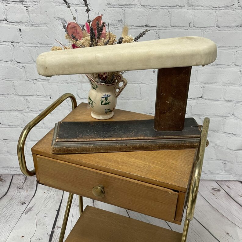 planche repasser bois vintage ancien jeanette manches