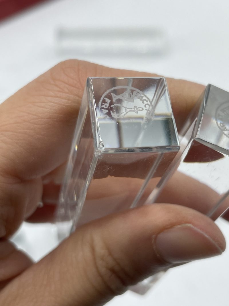 Lot de 12 repose couverts repose couteaux en cristal Baccarat – Image 12
