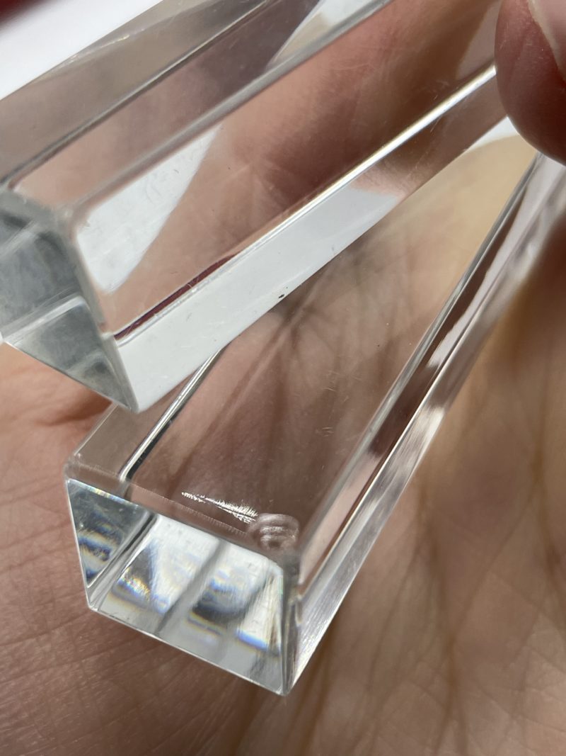 Lot de 12 repose couverts repose couteaux en cristal Baccarat – Image 11