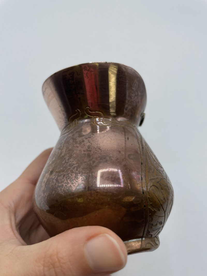 Service théière vintage en cuivre – Image 3