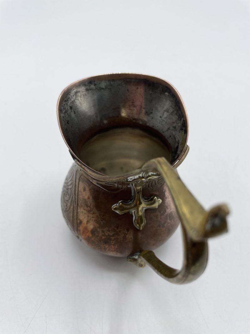 Service théière vintage en cuivre – Image 9