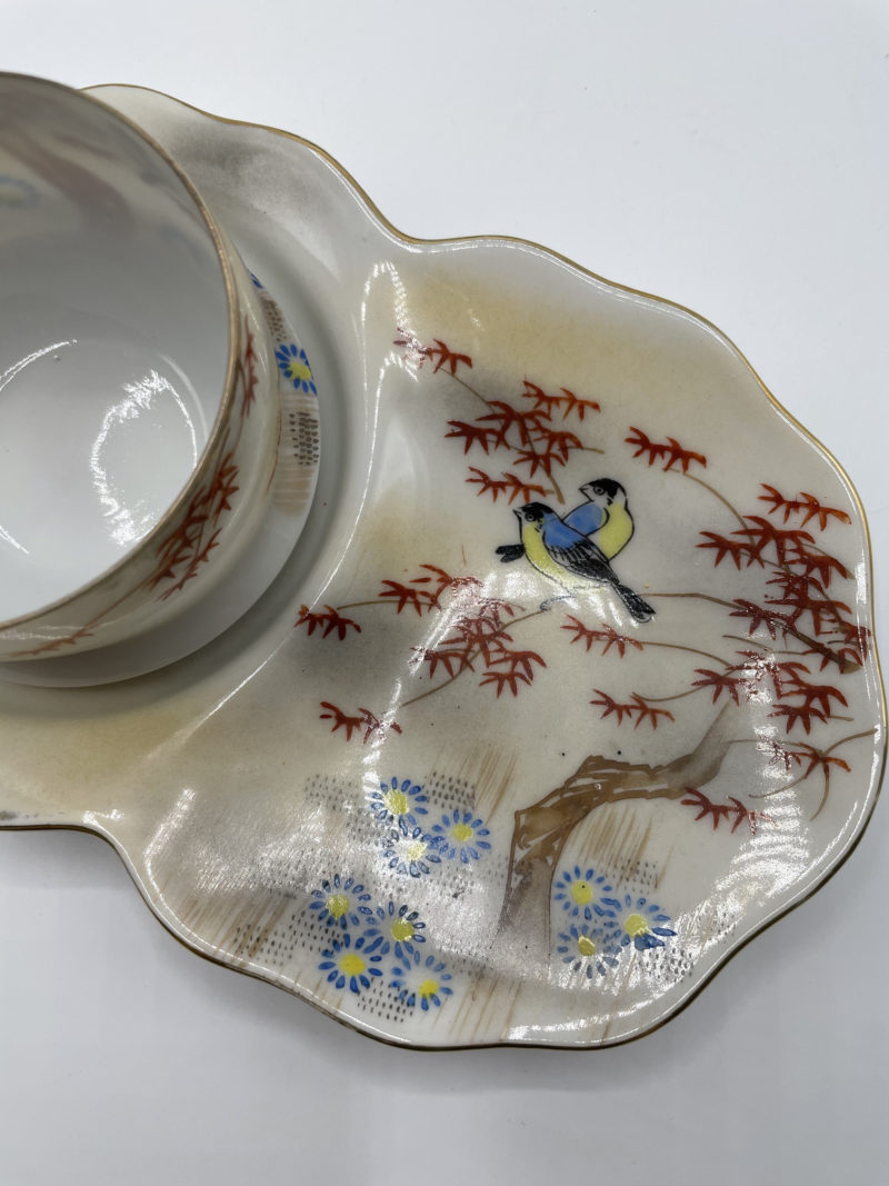 Lot 2 tasses en porcelaine japonaise – Image 6