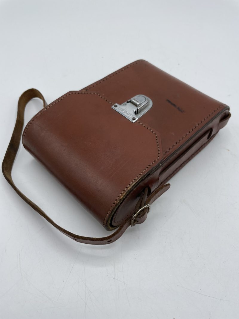 Appareil photo vintage Kodak 63 modèle 21 appareil à soufflet anastigmat angenieux avec sacoche – Image 15