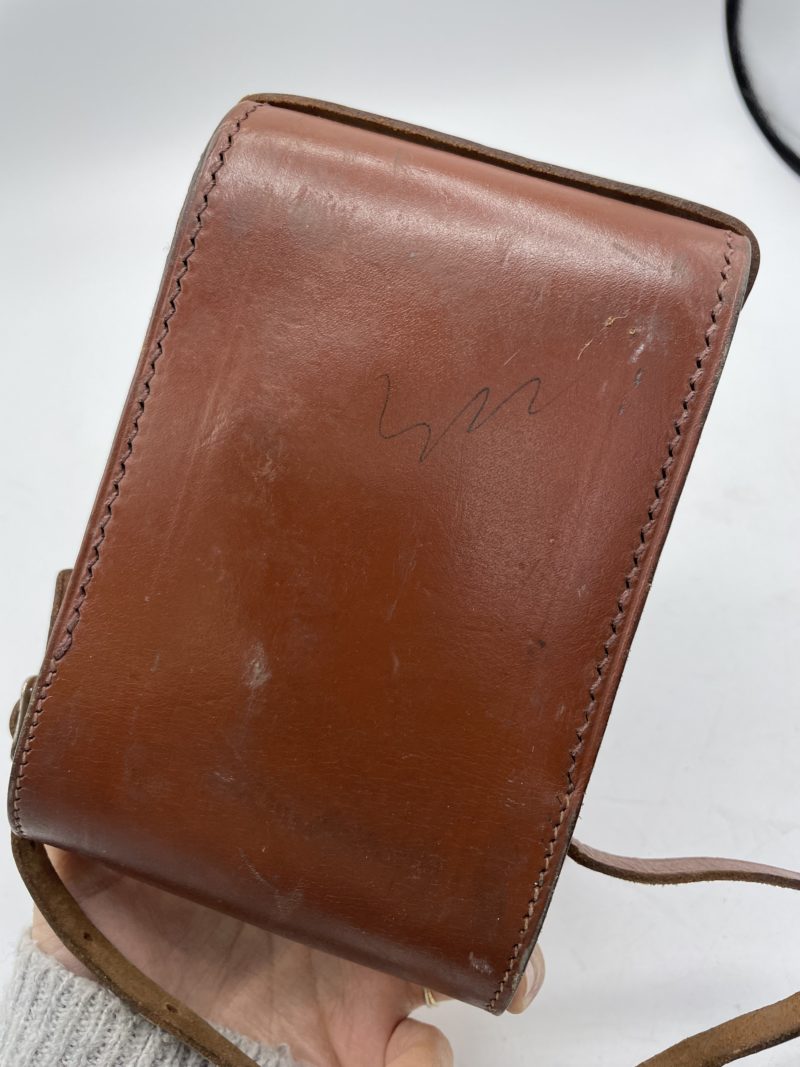 Appareil photo vintage Kodak 63 modèle 21 appareil à soufflet anastigmat angenieux avec sacoche – Image 7