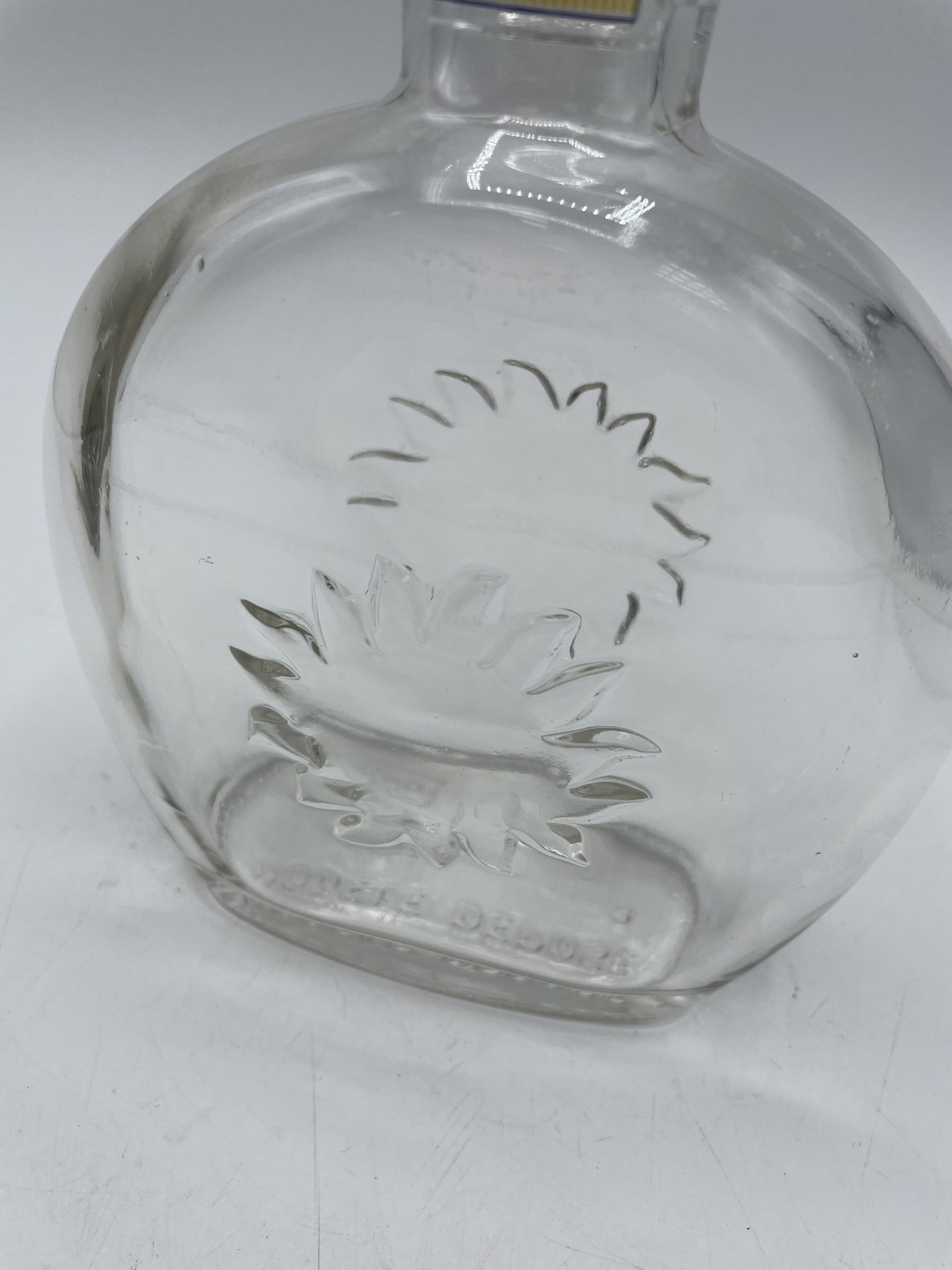Carafe en verre transparente Ricard anis - Ressourcerie Histoires Sans Fin