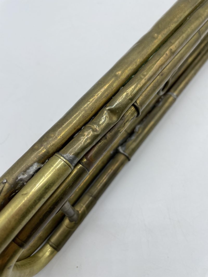 Clairon trompette de cavalerie 1900 vintage en laiton – Image 7