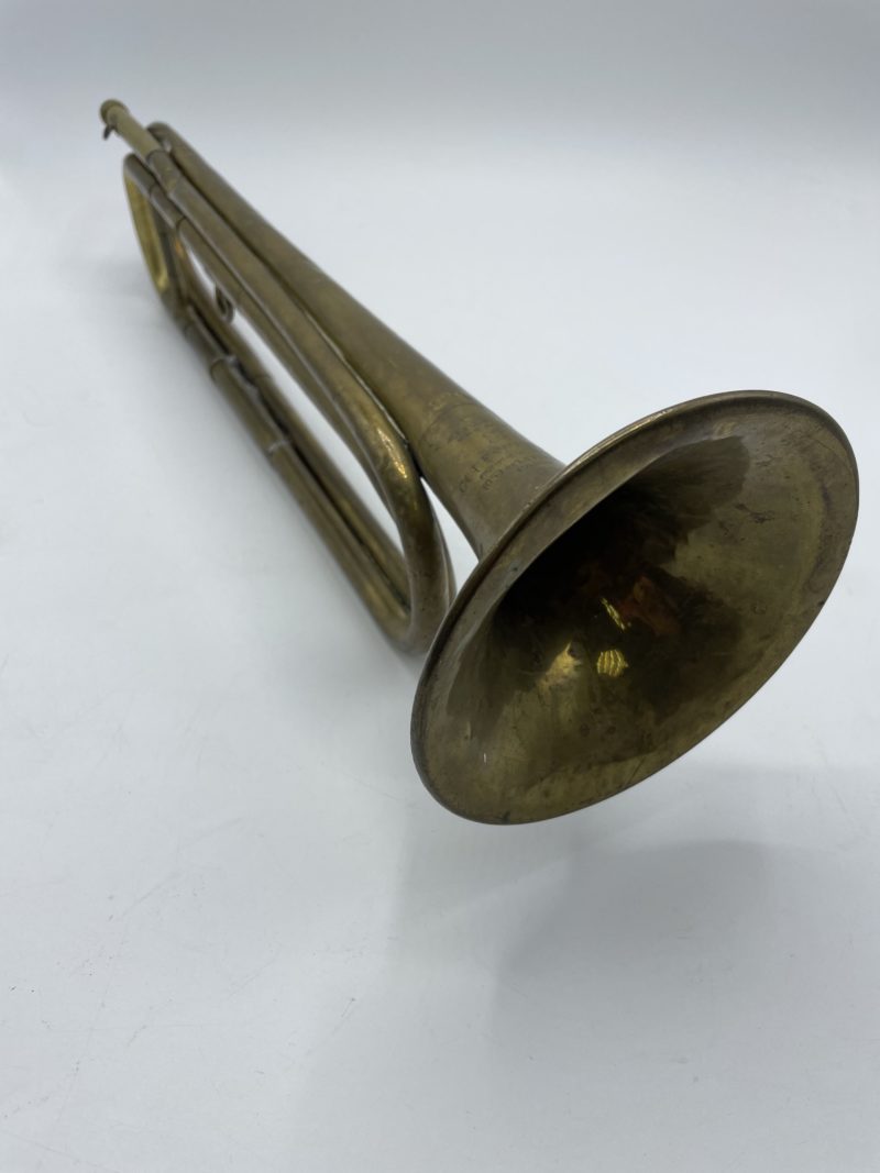 Clairon trompette de cavalerie 1900 vintage en laiton – Image 5