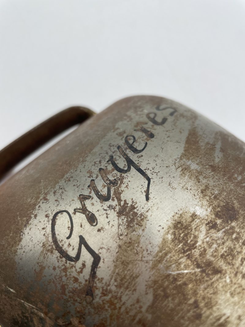 Ancienne cloche à bétail vintage Gruyères melpa 1 – Image 7