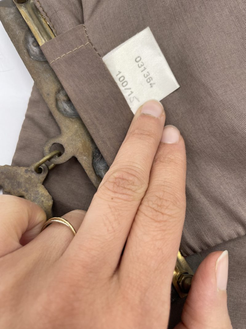 Cordon de sonnette de service broderie tapisserie et bronze – Image 10