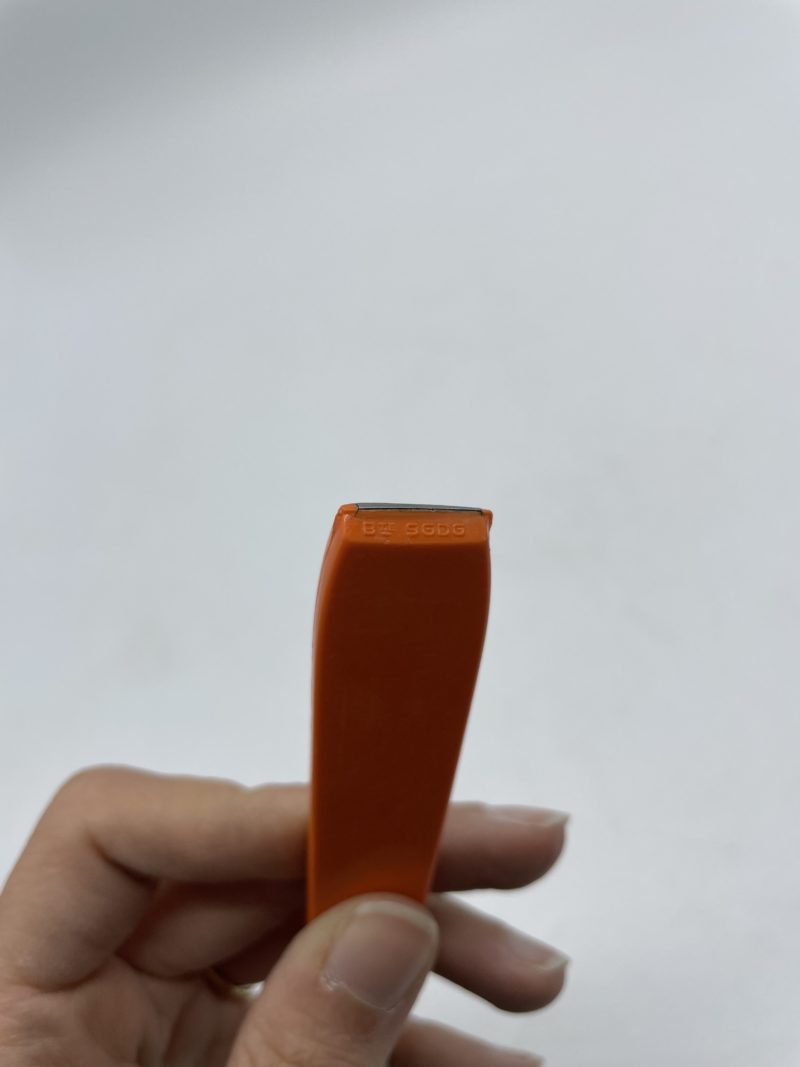 Lot de 12 couteaux vintage orange nylon déposé Biii – Image 3