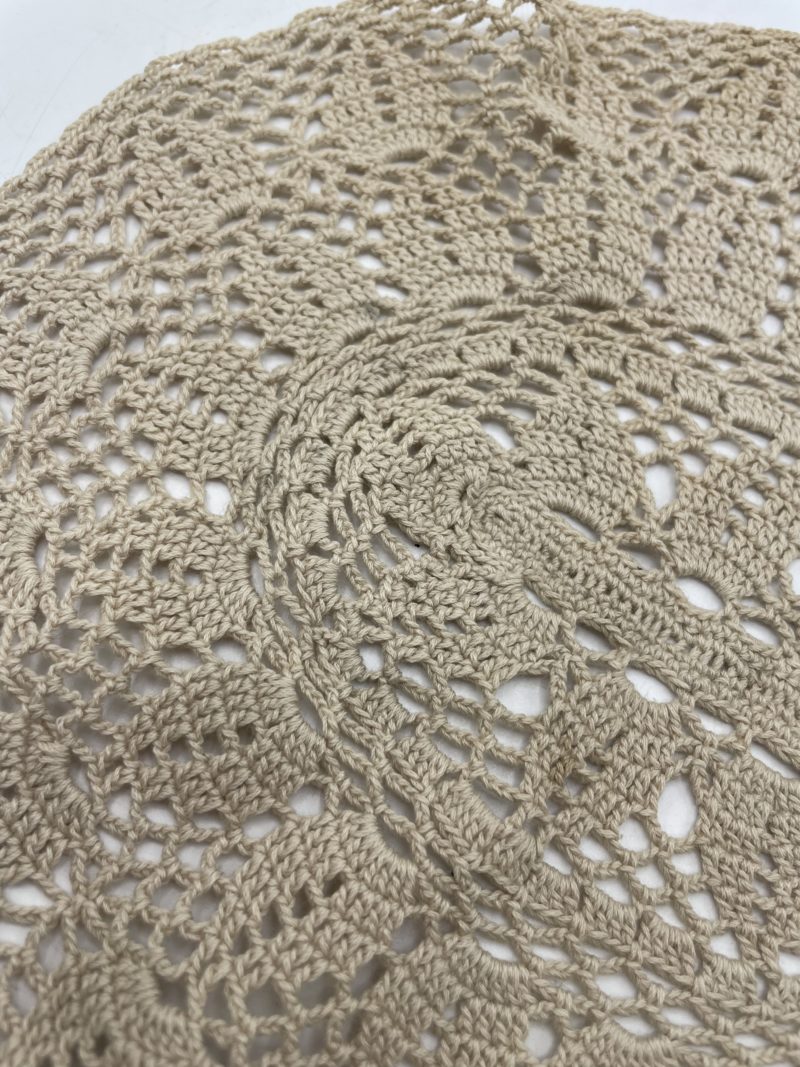 Duo de 2 napperons vintage au crochet – Image 2