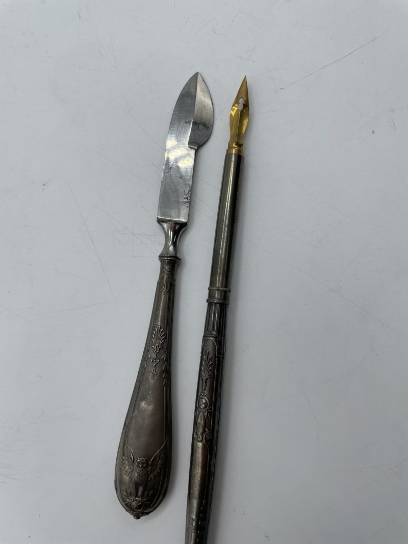 Duo porte plume et coupe papier – Image 3