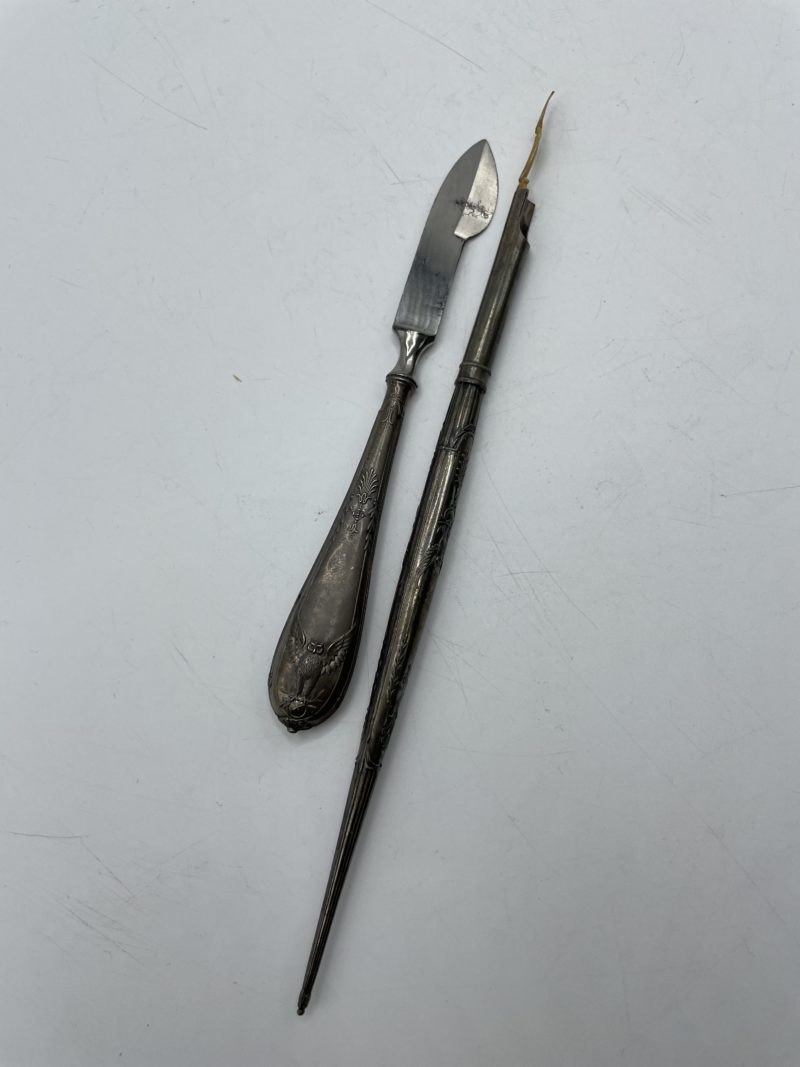 Duo porte plume et coupe papier – Image 7