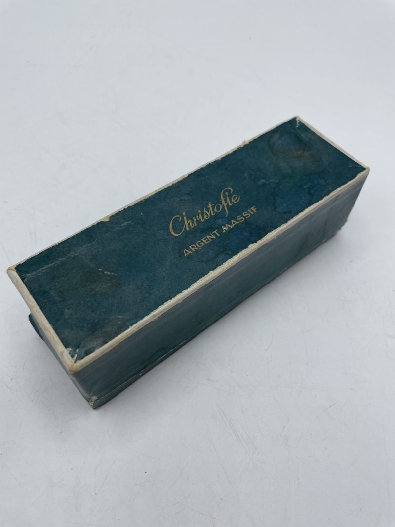 Ensemble de salières Christofle vintage argent massif – Image 7