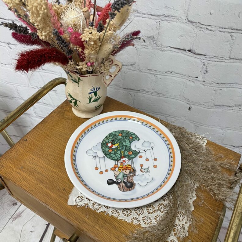 petite assiette vintage Villeroy & Boch Kiddy set switch