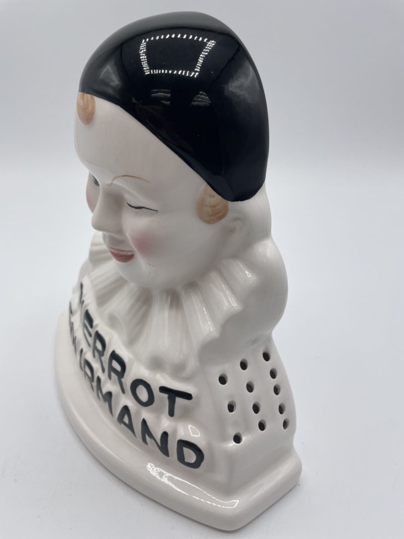 Buste Pierrot gourmand présentoir céramique vintage – Image 6