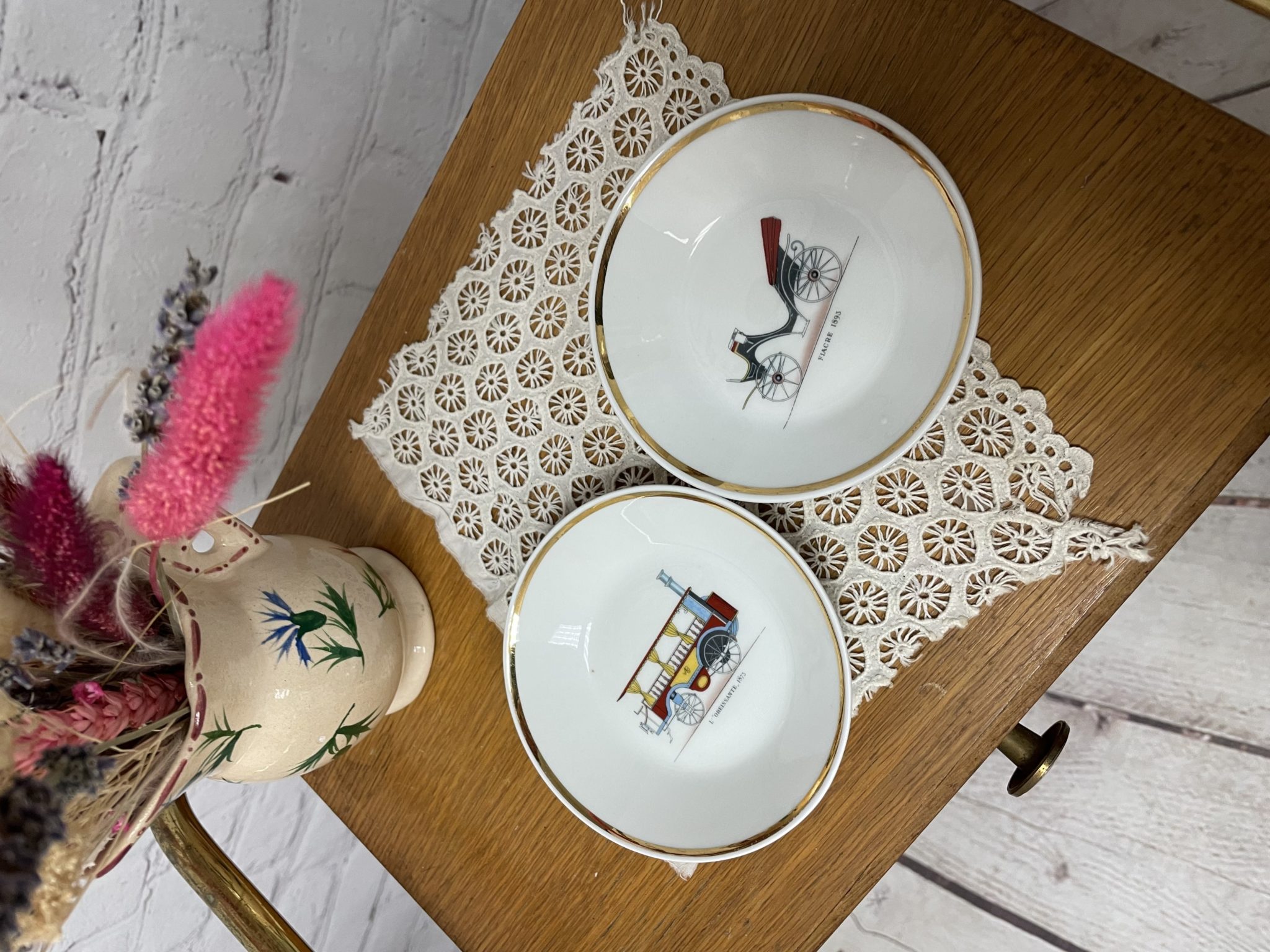 Porcelaine De Luxe De La Compagnie Nationale Duo petites coupelles porcelaine de luxe de la compagnie nationale CNP