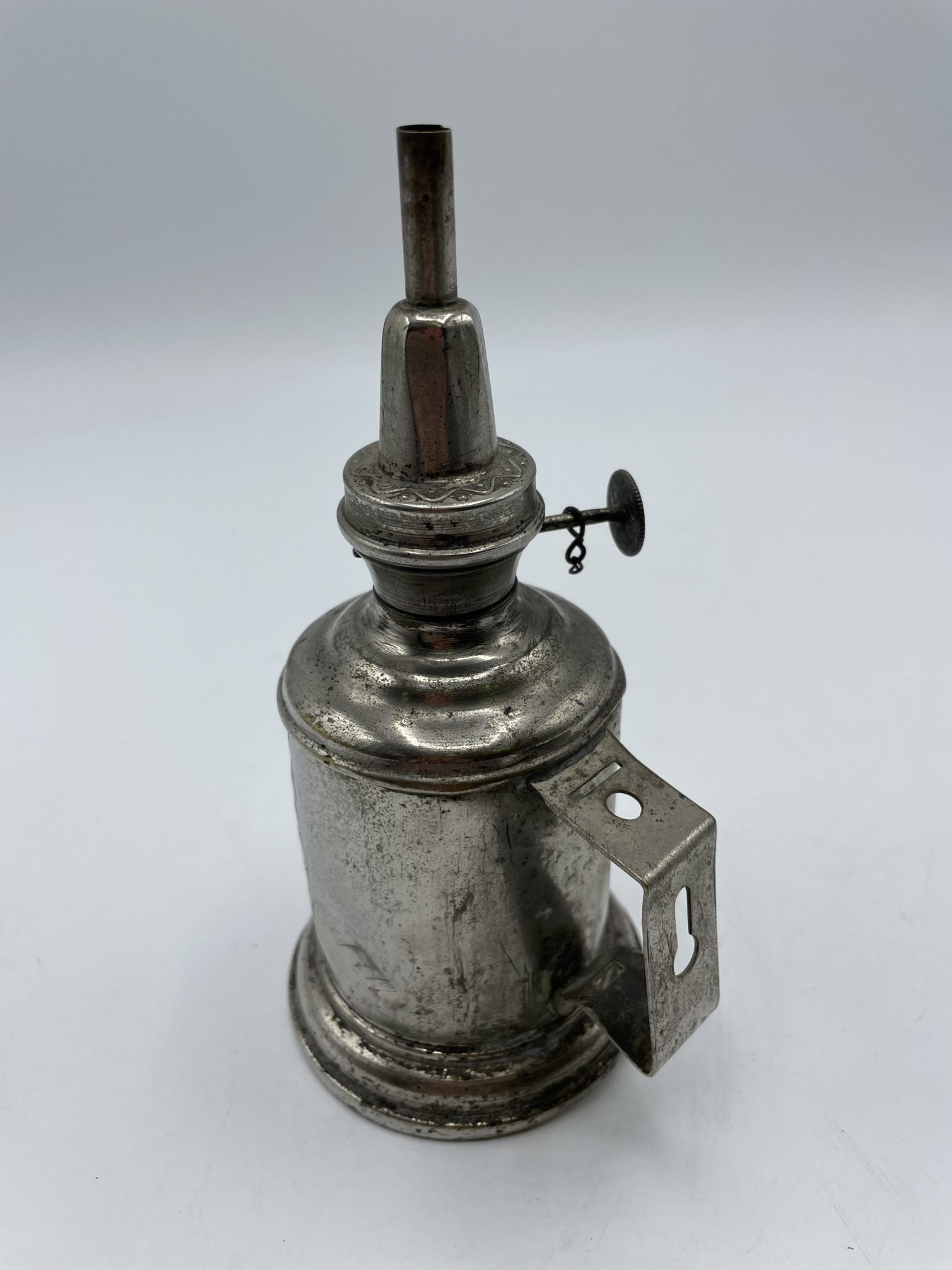 ANCIENNE LAMPE FRANÇAISE vintage à essence Pigeon France en laiton