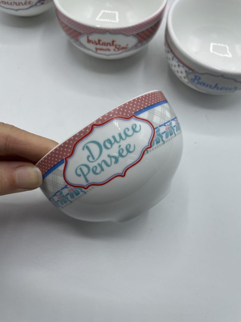 Lot de 6 petits bols en céramique Royal Boch petit déjeuner – Image 17