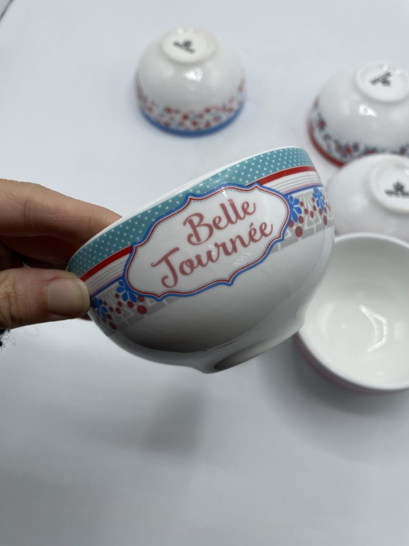 Lot de 6 petits bols en céramique Royal Boch petit déjeuner – Image 14