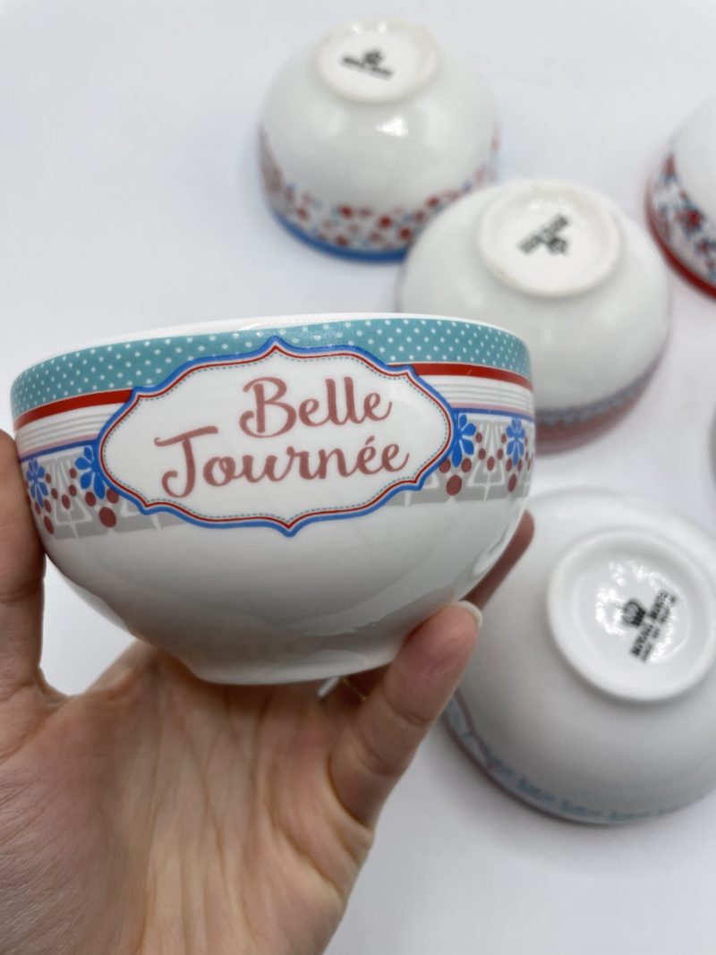 Lot de 6 petits bols en céramique Royal Boch petit déjeuner – Image 13