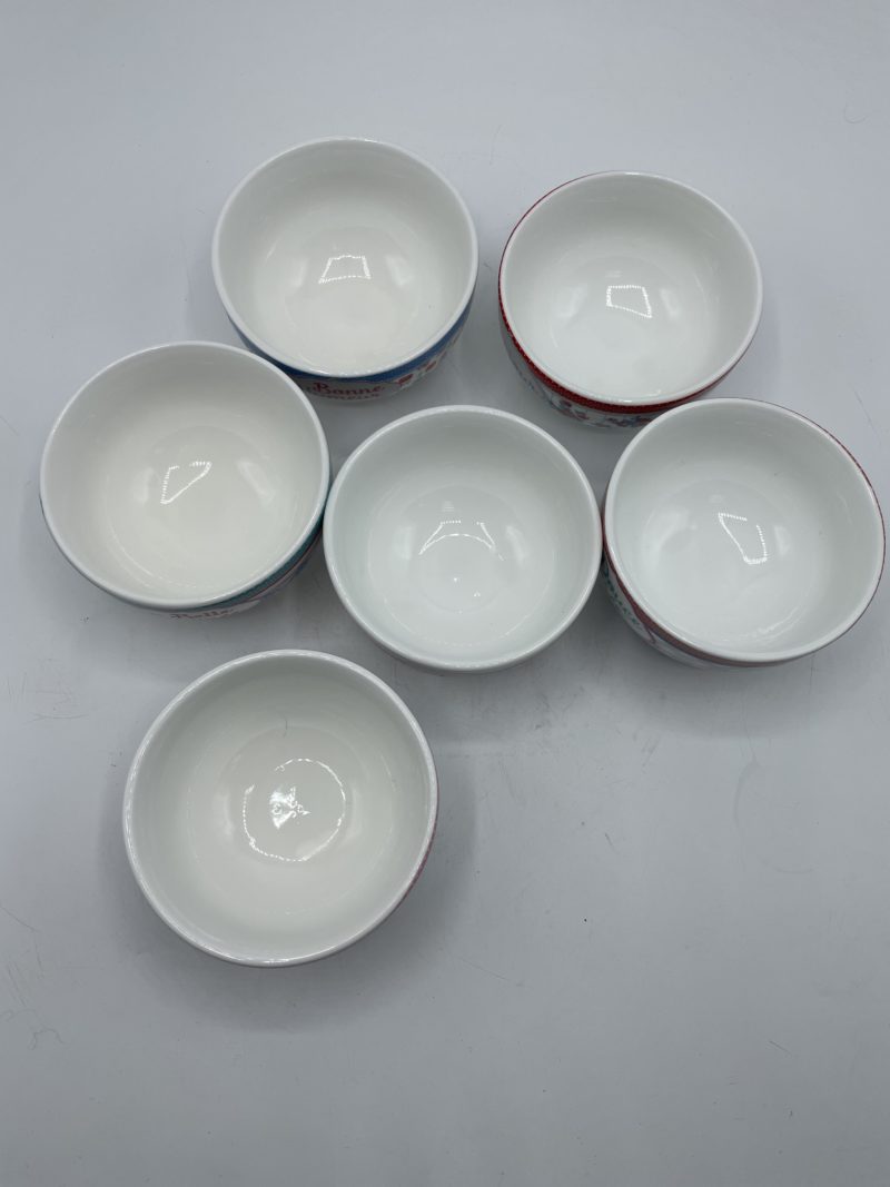 Lot de 6 petits bols en céramique Royal Boch petit déjeuner – Image 9