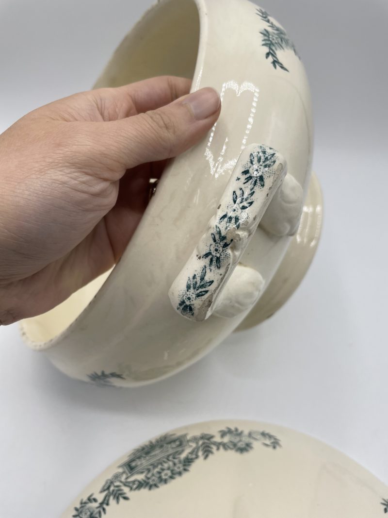 Soupière vintage en céramique Lutèce Longchamp – Image 8