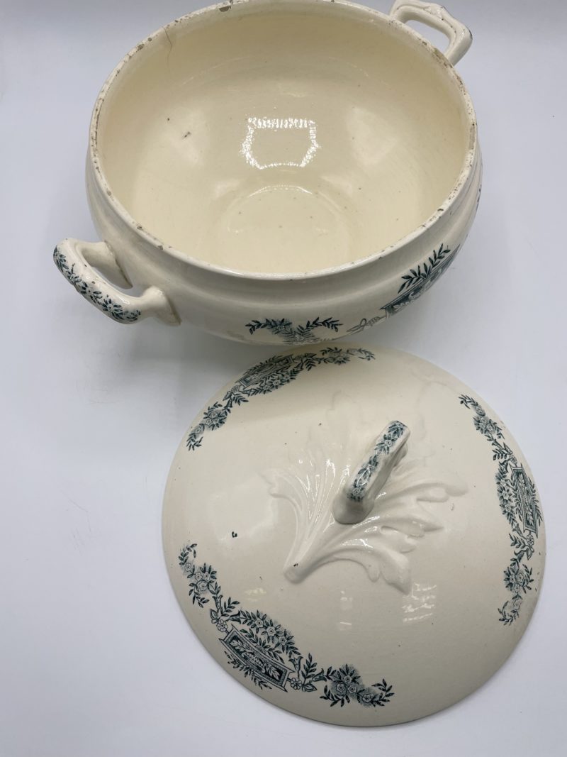 Soupière vintage en céramique Lutèce Longchamp – Image 6